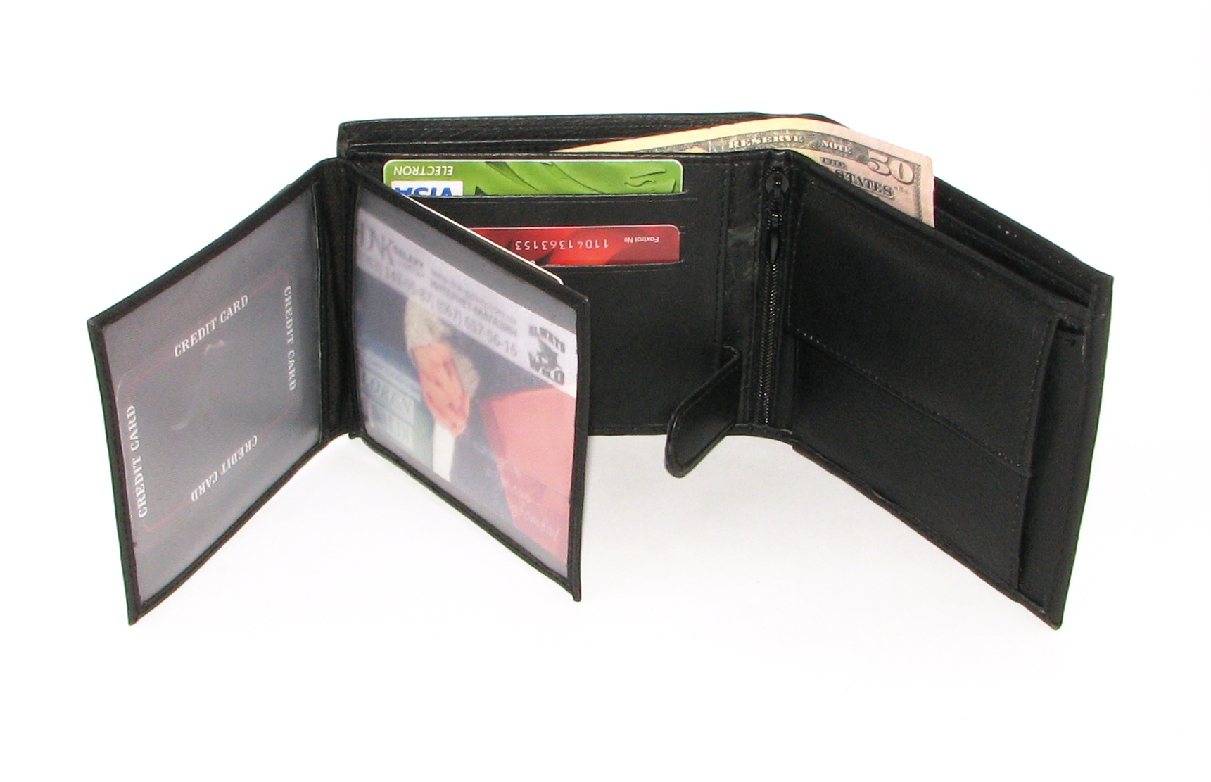Кошелек мужской DNK N992-CCF BLACK Кошелек мужской DNK N992-CCF BLACK
